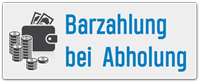 Barzahlung bei Abholung